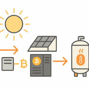 Energiefluss PV zu Warmwasser/Heizung und BTC